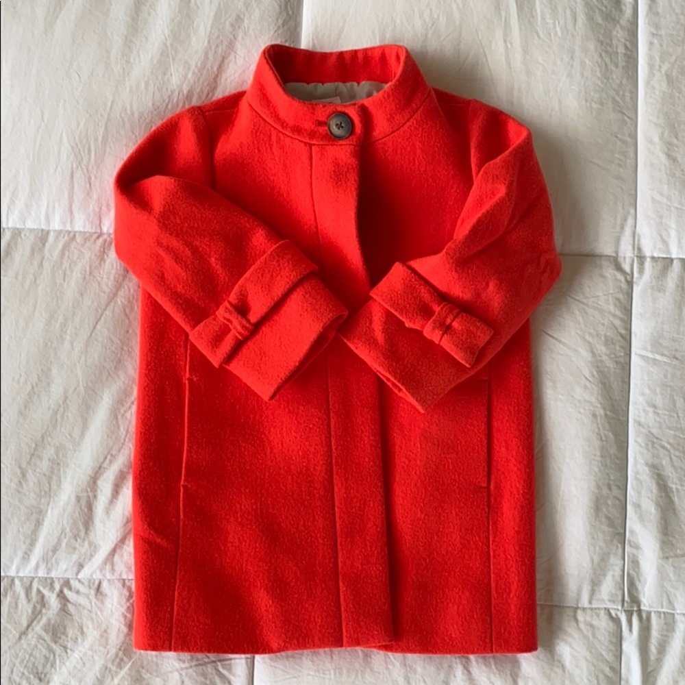 Crewcuts wool blend coat